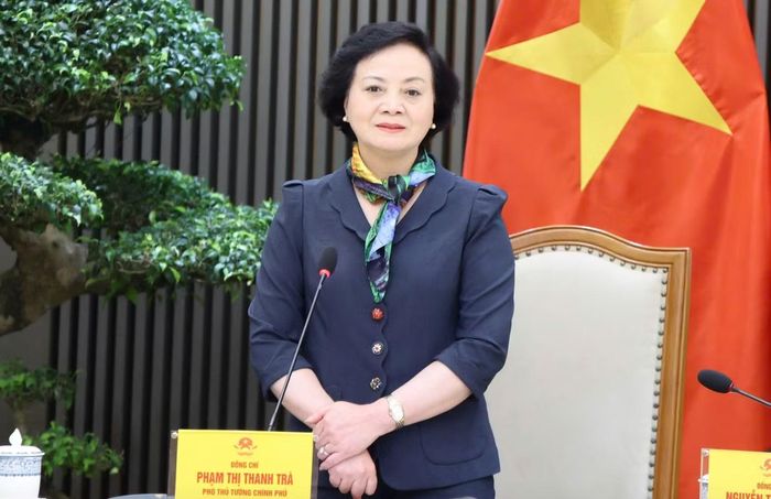  Phó Thủ tướng Phạm Thị Thanh Trà phát biểu. (Ảnh: Thu Giang) 