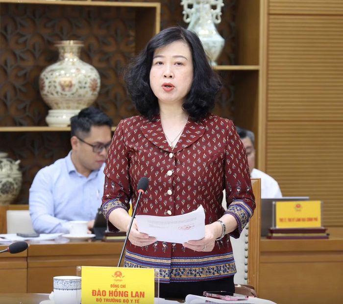  Bộ trưởng Bộ Y tế Đào Hồng Lan. (Ảnh: Thu Giang) 