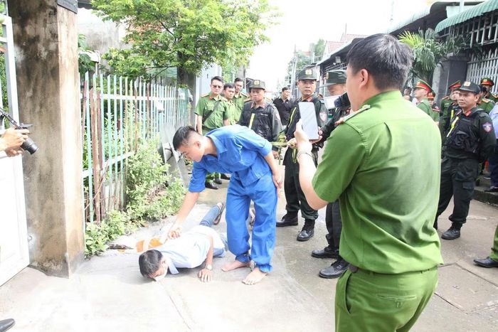 Thực nghiệm đối tượng Nguyễn Đức Anh truy sát anh Q.