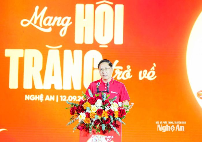 Ông Khúc Tiến Hà - Giám đốc Chuỗi WinMart+ phát biểu tại chương trình. Ảnh: TL