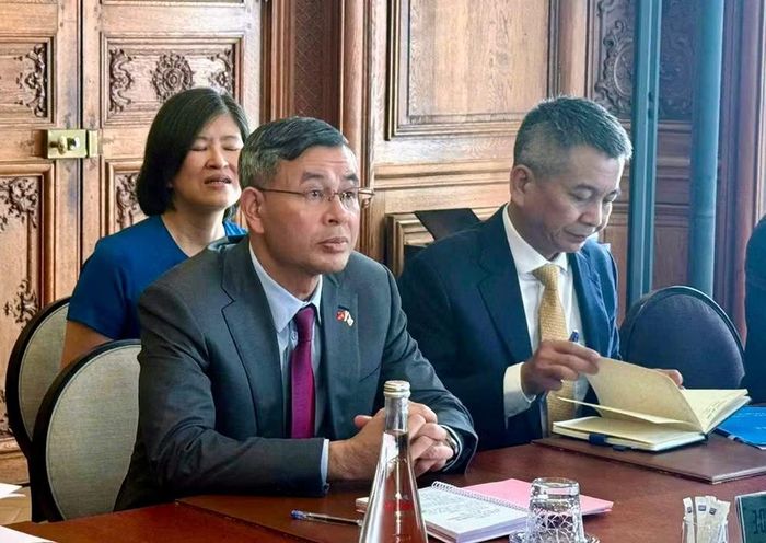 Bộ trưởng Ngô Văn Tuấn đánh giá cao vai trò của OECD với tư cách là một trong những tổ chức tư vấn chính sách hàng đầu thế giới. (Ảnh: BTC)
