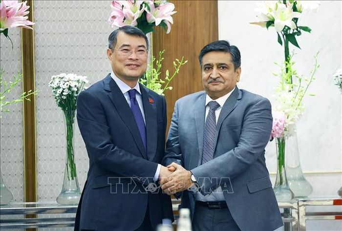 Thủ tướng Lê Minh Hưng tiếp ông Sanjay Dhawan, Phó Chủ tịch Tập đoàn ACME của Ấn Độ. Ảnh: Dương Giang/TTXVN