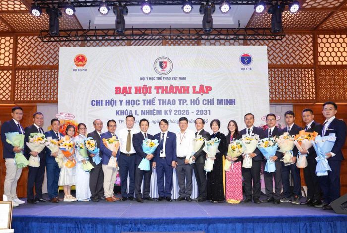 Ban Chấp hành Chi hội Y học Thể thao TP Hồ Chí Minh nhiệm kỳ 2026-2031.