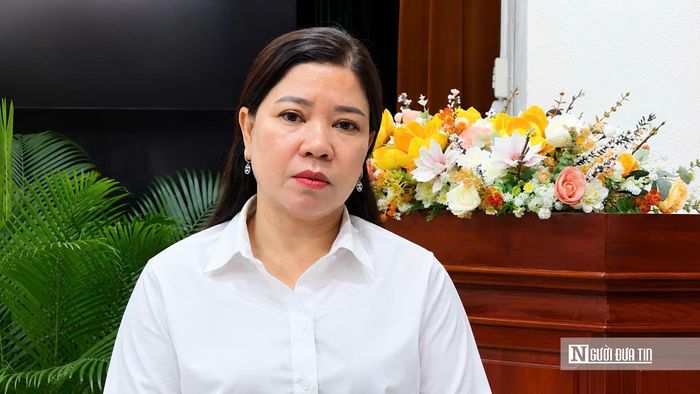 Bà Phạm Thị Mai Hương, Phó Giám đốc Sở Y tế Tp.Đồng Nai.