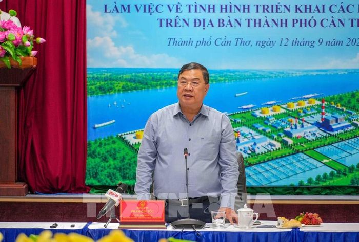 Phó Thủ tướng Thường trực Chính phủ Phạm Gia Túc phát biểu chỉ đạo. Ảnh: Thanh Liêm - TTXVN
