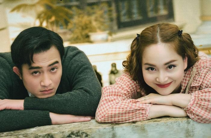 Lan Phương và Doãn Quốc Đam là cặp đôi nhận được nhiều sự yêu thích từ khán giả khi đóng cặp trong phim giờ vàng Gia Đình Mình Vui Bất Thình Lình.