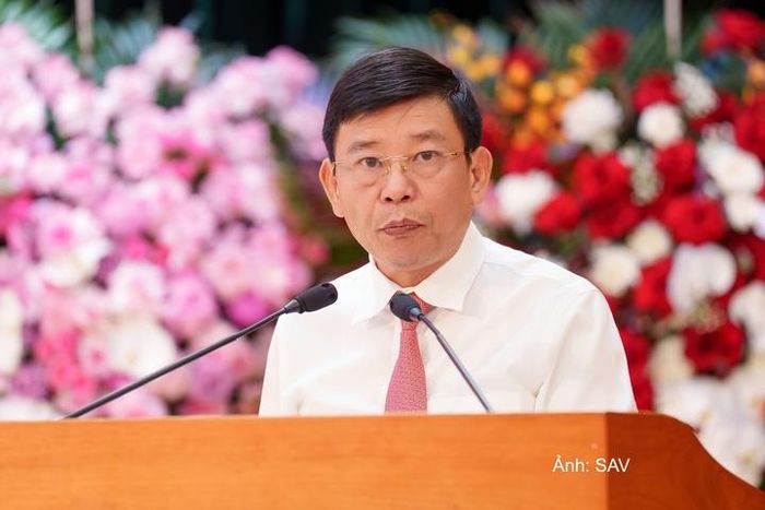 Phó Chủ tịch UBND tỉnh Bắc Ninh Ngô Tân Phượng phát biểu.