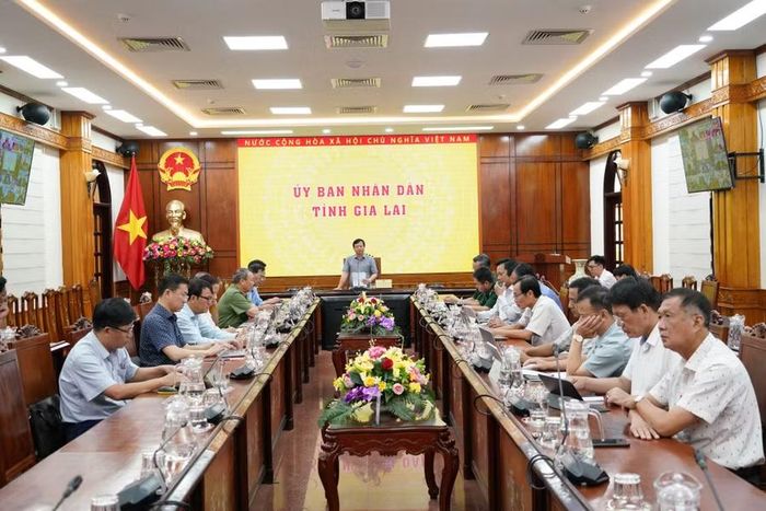  Quang cảnh cuộc họp. Ảnh: N.H 