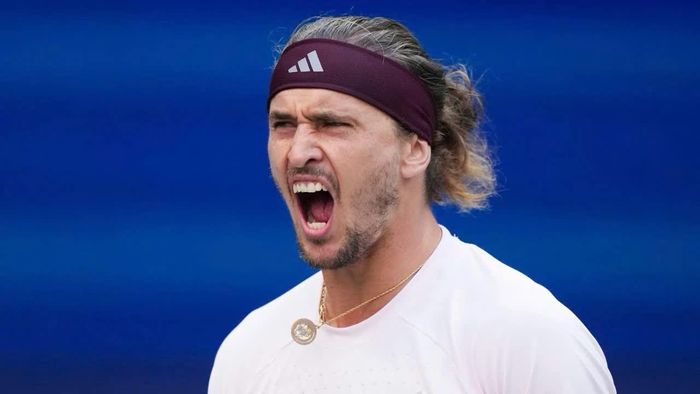 Tay vợt người Đức Zverev lần thứ ba trong năm nay vào chung kết tại Grand Slam (nguồn US Open).