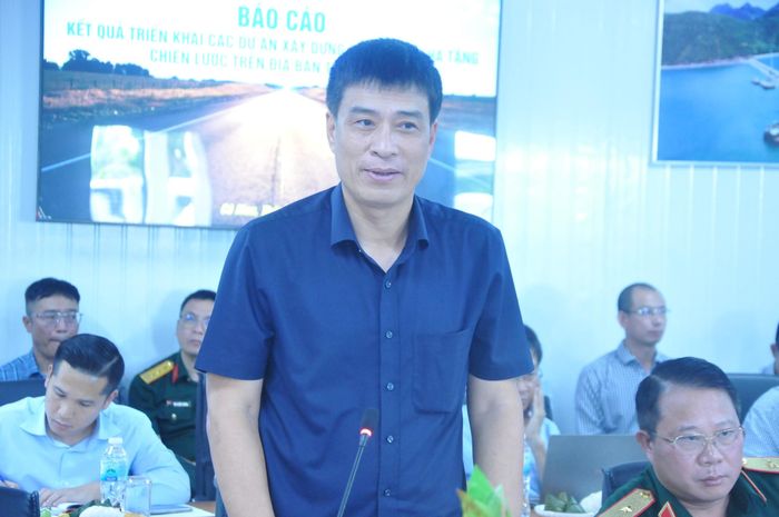 Thứ trưởng Phạm Minh Hà phát biểu tại buổi làm việc chiều 12/9.
