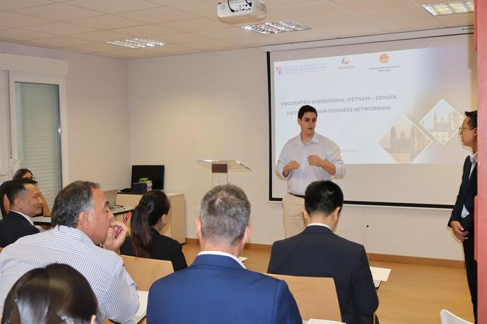 Doanh nghiệp Việt Nam và Tây Ban Nha kết nối giao thương. Nguồn: Cục Xúc tiến thương mại