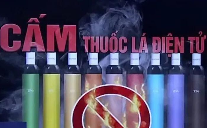 Thuốc lá điện tử, thuốc lá nung nóng là mặt hàng bị cấm sản xuất, kinh doanh. Ảnh minh họa: S.T