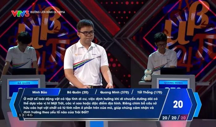  Minh Bảo cũng đã rất nỗ lực ở chặng cuối của cuộc thi 