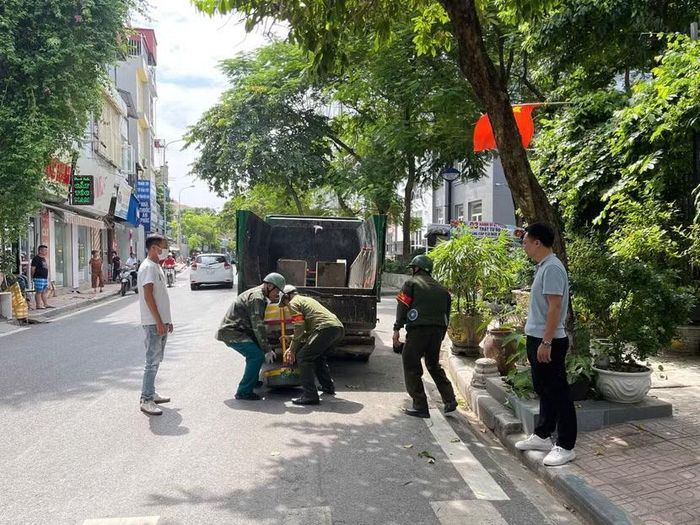 Toàn bộ các bục bệ được di dời