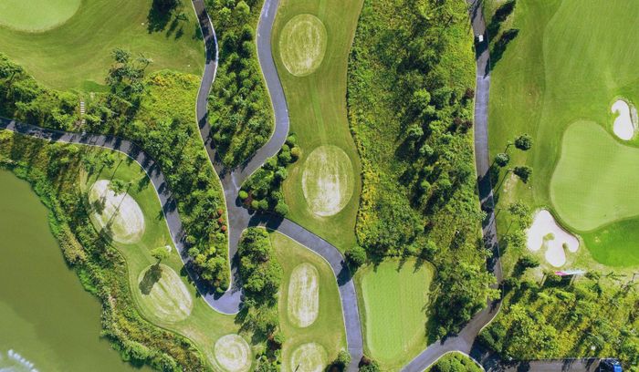  Sân golf tại Trung Quốc thu hút ngày càng nhiều golfer nữ và người chơi trẻ tuổi. Ảnh minh họa: Shanghai Qizhong Garden Golf Club. 