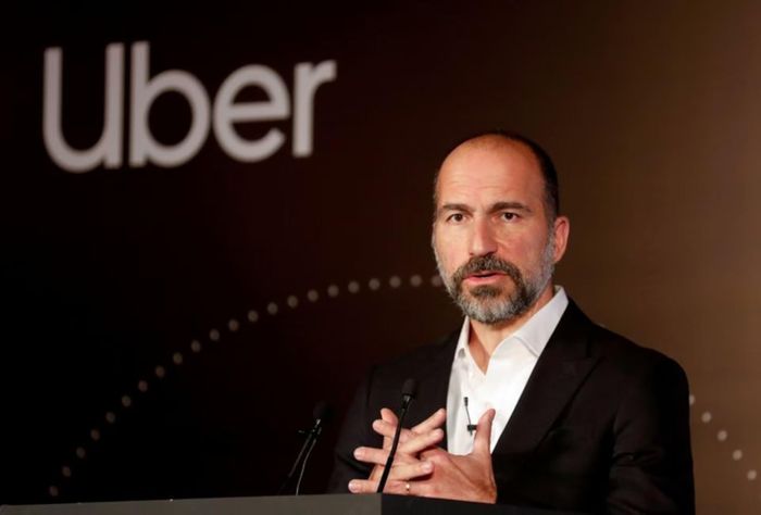 CEO Uber Dara Khosrowshahi. Ảnh: Reuters.