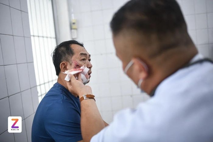  Người bị chó cắn tiêm vaccine Bệnh viện Bệnh Nhiệt đới TP.HCM. Ảnh minh họa: Duy Hiệu. 