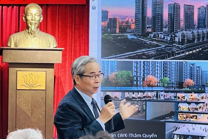 KTS Trần Huy Ánh, Ủy viên Thường vụ Hội Kiến trúc sư Hà Nội. Ảnh: Tuấn Đông
