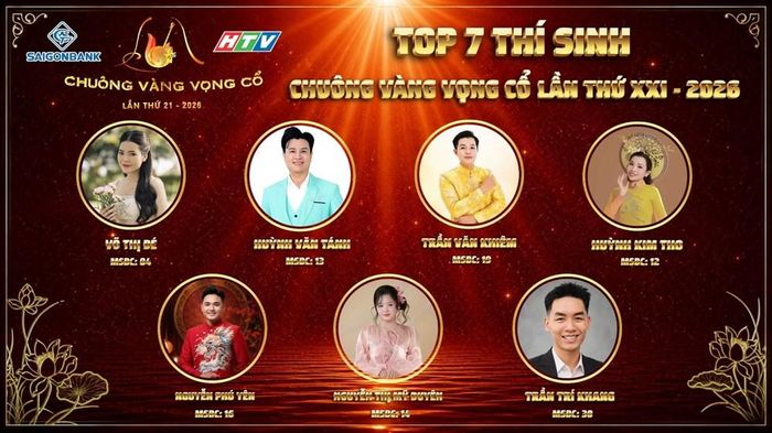 Top 7 thí sinh sẽ tranh tài tại Chung kết 2