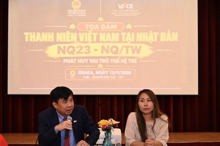 Tổng Lãnh sự Việt Nam tại Osaka Nguyễn Trường Sơn phát biểu