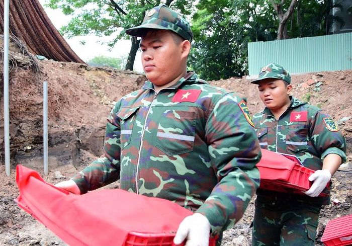 Kết quả trong ngày 13.9, lực lượng tìm kiếm đã phát hiện, quy tập được 11 bộ hài cốt liệt sĩ