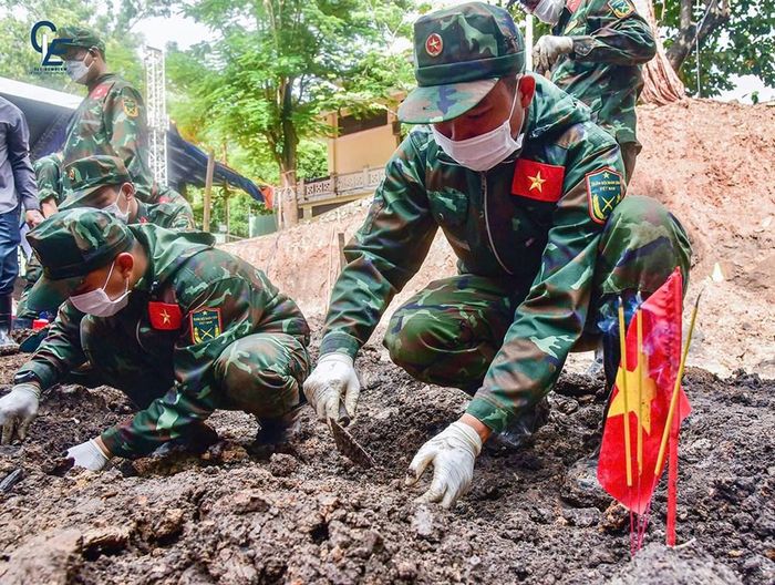 Tính từ ngày 23.6 đến hết ngày 13.9, lực lượng làm nhiệm vụ tìm kiếm đã phát hiện và quy tập được 627 bộ hài cốt liệt sĩ tại Công viên Lê Thị Riêng