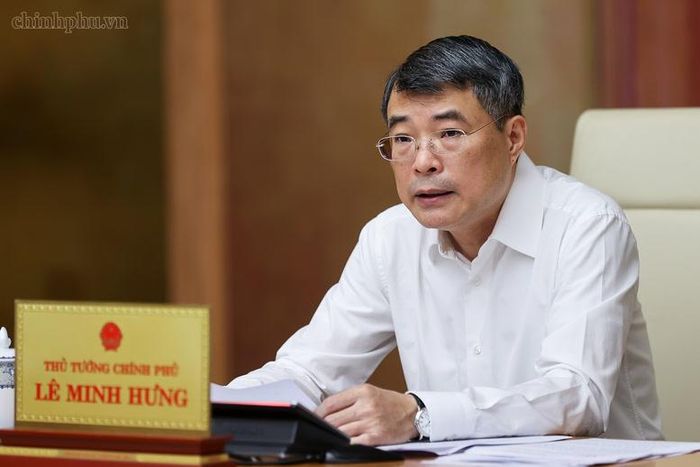 Thủ tướng Chính phủ Lê Minh Hưng phát biểu kết luận cuộc làm việc với Bộ Tài chính và các bộ, ngành, cơ quan liên quan về 4 dự án luật - Ảnh chinhphu.vn/Nhật Bắc