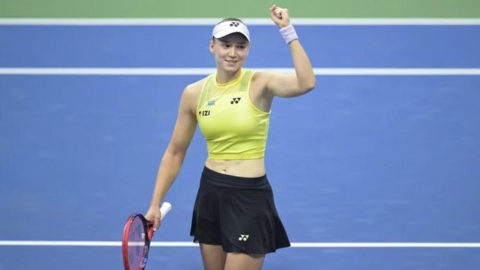 Elena Rybakina thi đấu bản lĩnh. (Ảnh: US Open)