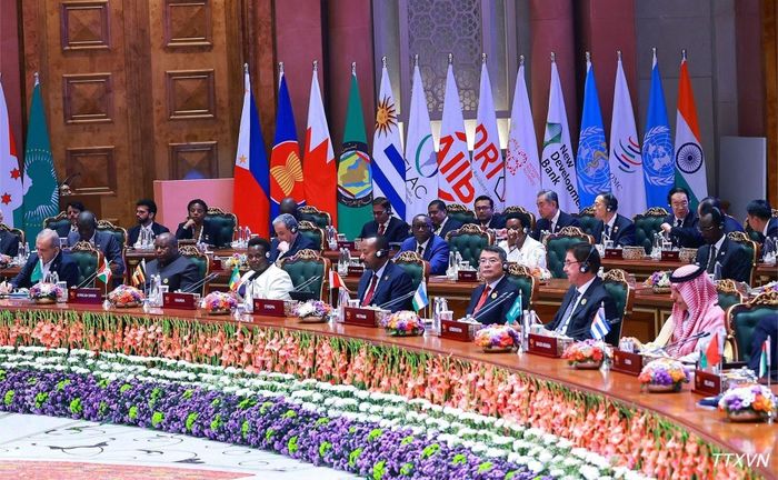 Thủ tướng Lê Minh Hưng tham dự phiên họp Hội nghị thượng đỉnh BRICS lần thứ 18 về “Tự cường, đổi mới sáng tạo, hợp tác và phát triển bền vững: Định hình tương lai tăng trưởng bao trùm toàn cầu”. Ảnh:TTXVN