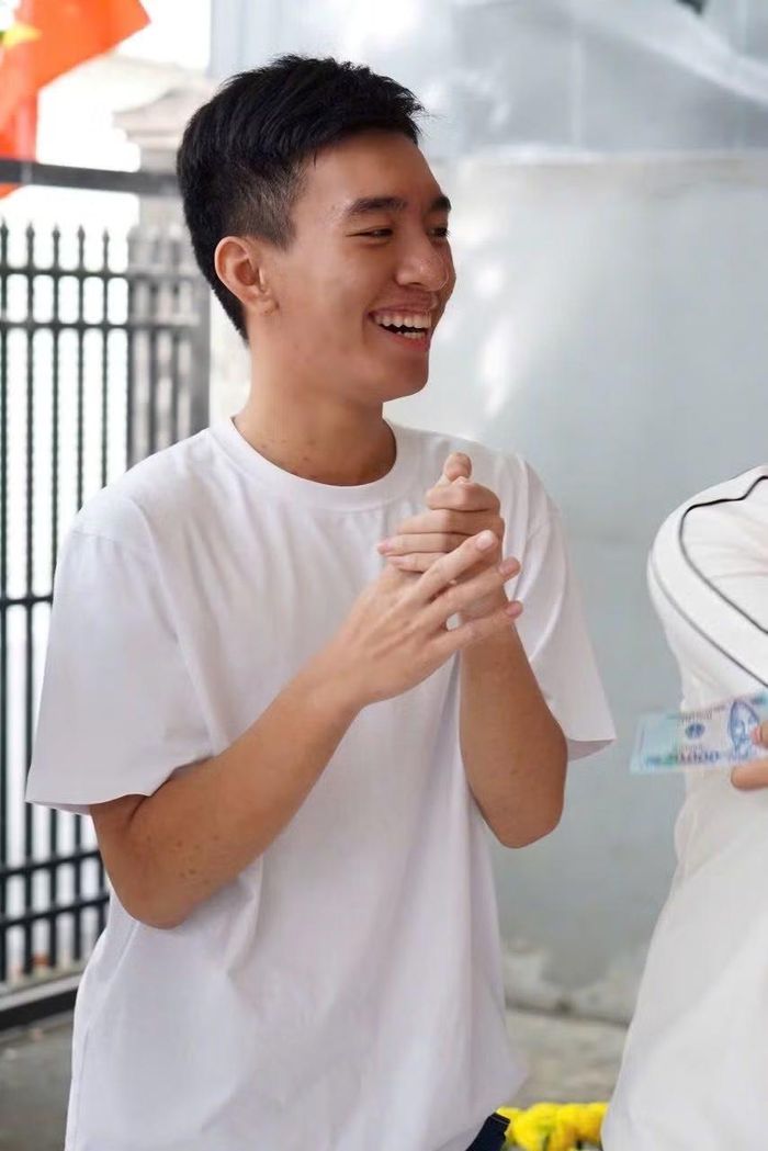Sinh viên Trần Gia Đạt.