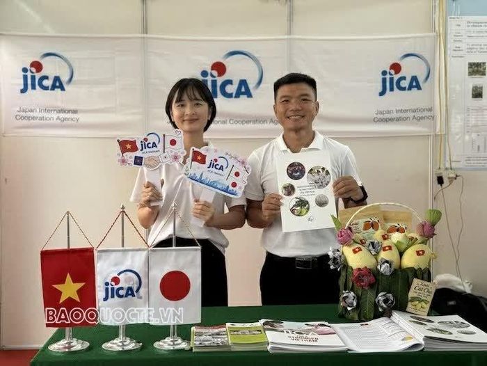 Gian hàng của JICA tại sự kiện.