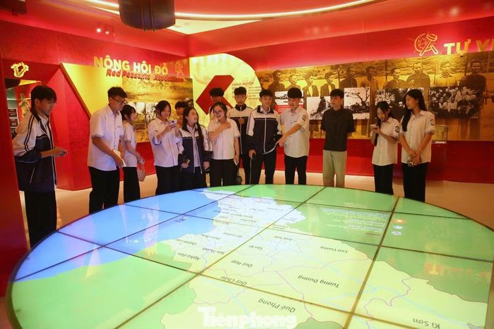 Bản đồ khái quát phong trào Xô viết Nghệ Tĩnh trên địa bàn Nghệ An và Hà Tĩnh.