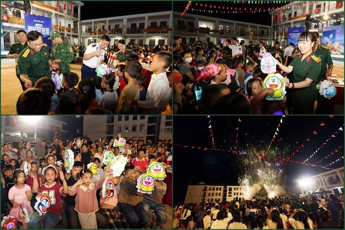 Đêm hội đã mang đến một mùa Trung thu ấm áp cho trẻ em vùng biên Na Ngoi (Nghệ An).