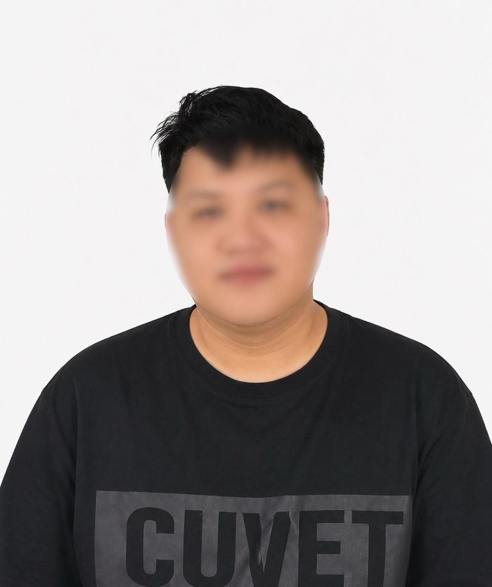 Bị can Hoàng Công Quyết.