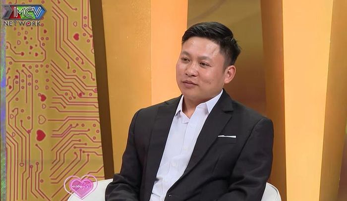 Anh Năm trân trọng người vợ mình gắn bó. Ảnh cắt từ clip 