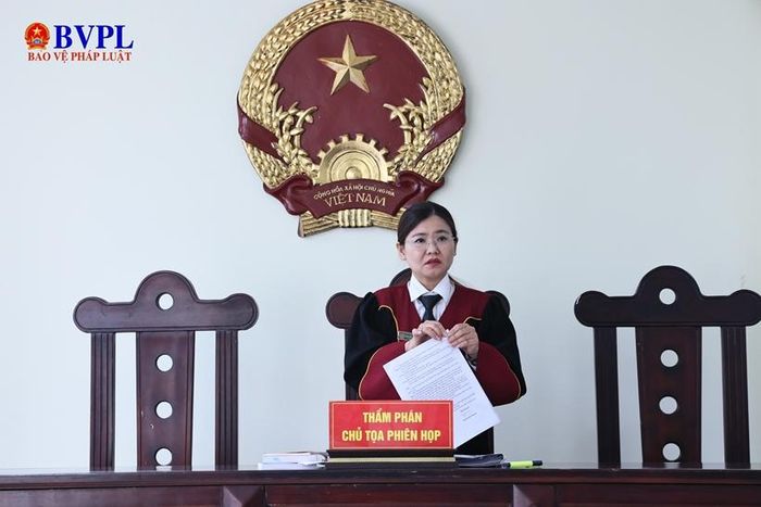 Chủ tọa phiên họp, Thẩm phán Nguyễn Hoài Phương quyết định chấp nhận yêu cầu của ông Phạm Hữu Nam.
