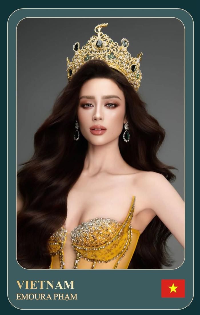 Emoura Phạm được nhiều khán giả ủng hộ khi đến với Miss Grand International.
