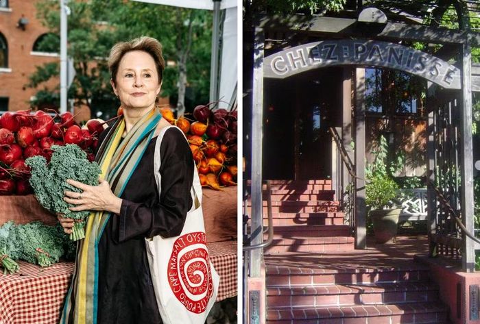 Đầu bếp Alice Waters của Chez Panisse