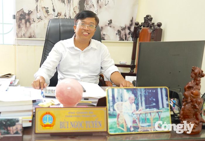 Ông Bùi Ngọc Tuyến - Phó Chánh án TAND khu vực 1 - Tây Ninh.