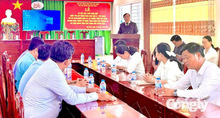 Tập thể đơn vị chủ động tháo gỡ khó khăn để đẩy nhanh tiến độ giải quyết án, phấn đấu hoàn thành sớm các chỉ tiêu được giao.