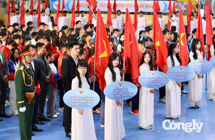 Các môn thi đấu quy tụ vận động viên từ 20 cụm thi đua xã, phường, đặc khu cùng các sở, ban, ngành, lực lượng vũ trang, cơ sở giáo dục, doanh nghiệp và đơn vị trên địa bàn tỉnh.
