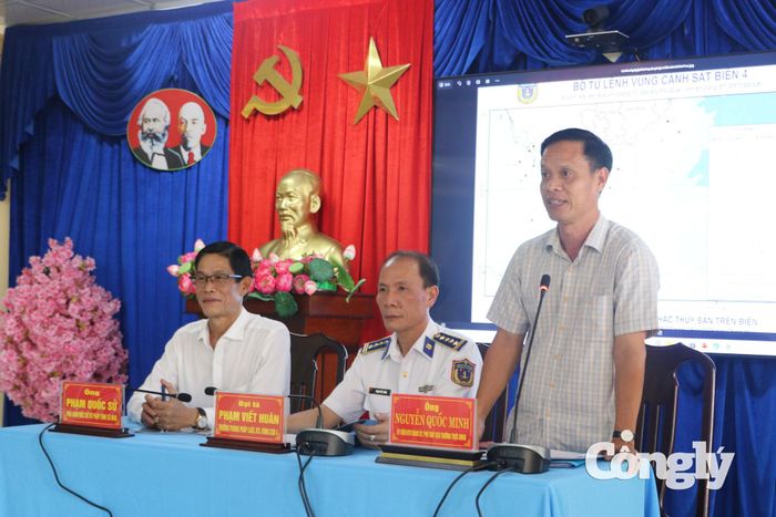 Ông Nguyễn Quốc Minh - Phó Chủ tịch Thường trực UBND phường Hiệp Thành phát biểu tại phiên tòa