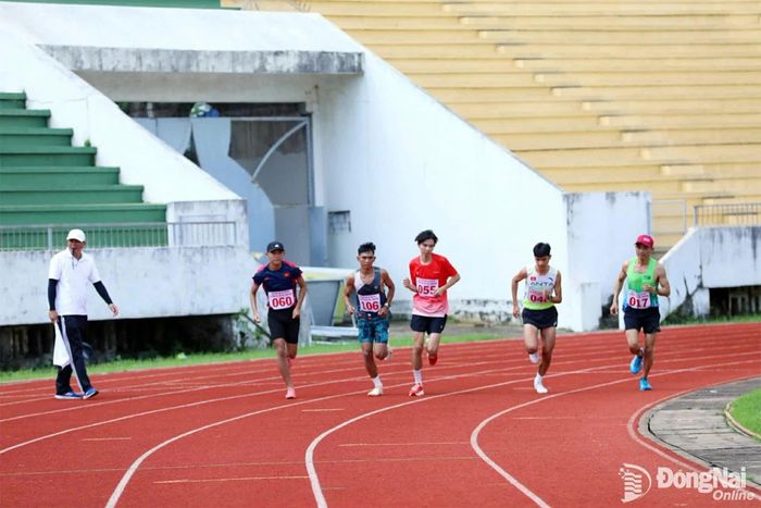 Phường Phước Bình xuất sắc dẫn đầu môn điền kinh với 9 huy chương vàng. Ảnh: Huy Anh