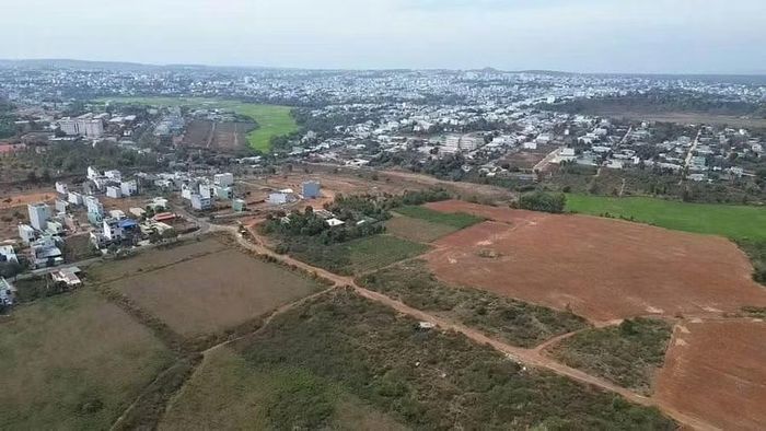 Mặt bằng Dự án Khu đô thị CK54 (phường Pleiku). Ảnh: T.T 