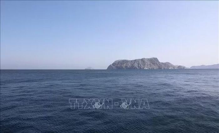  Quang cảnh eo biển Hormuz. Ảnh: THX/TTXVN phát 