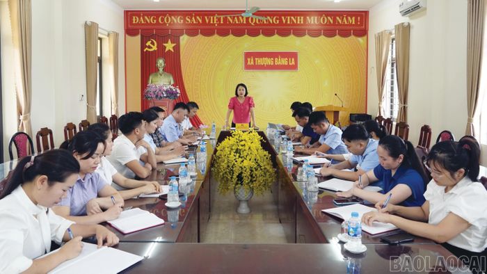 Đảng ủy xã Thượng Bằng La triển khai nhiệm vụ công tác phòng, chống tham nhũng, tiêu cực.