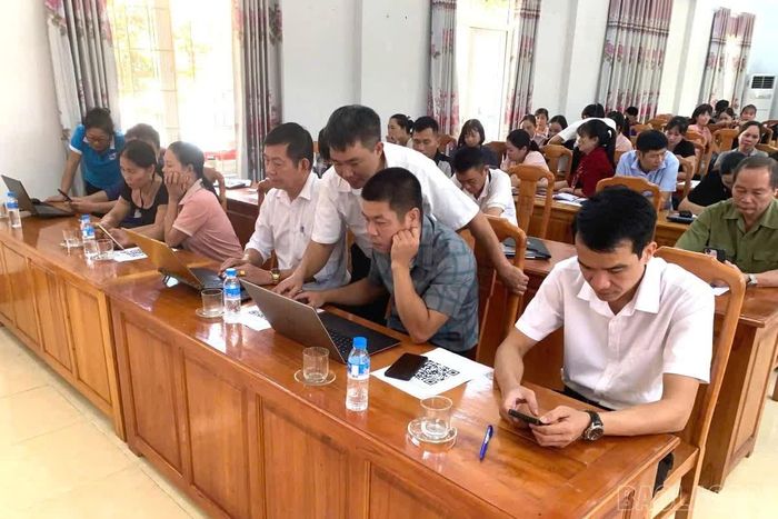 Các đại biểu đã thảo luận sôi nổi và được giải đáp kịp thời những thắc mắc liên quan đến nội dung tập huấn.