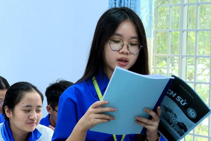 Một số học sinh đã chủ động photocopy để có tài liệu phục vụ học tập