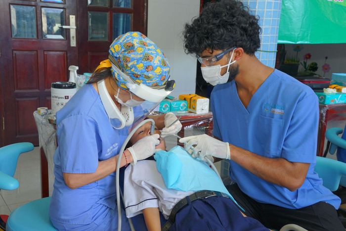 Tình nguyện viên đến từ nhiều quốc gia tham gia chương trình