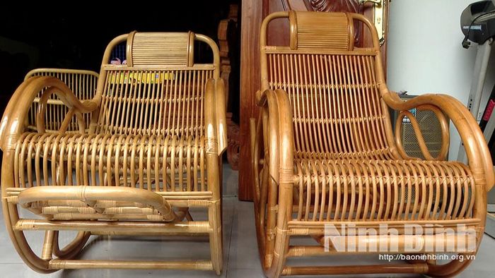 Sản phẩm của làng nghề truyền thống mây tre đan Ngọc Động, phường Duy Hà được sản xuất với nguyên liệu thân thiện môi trường, đảm bảo về thẩm mỹ cũng như chất lượng.